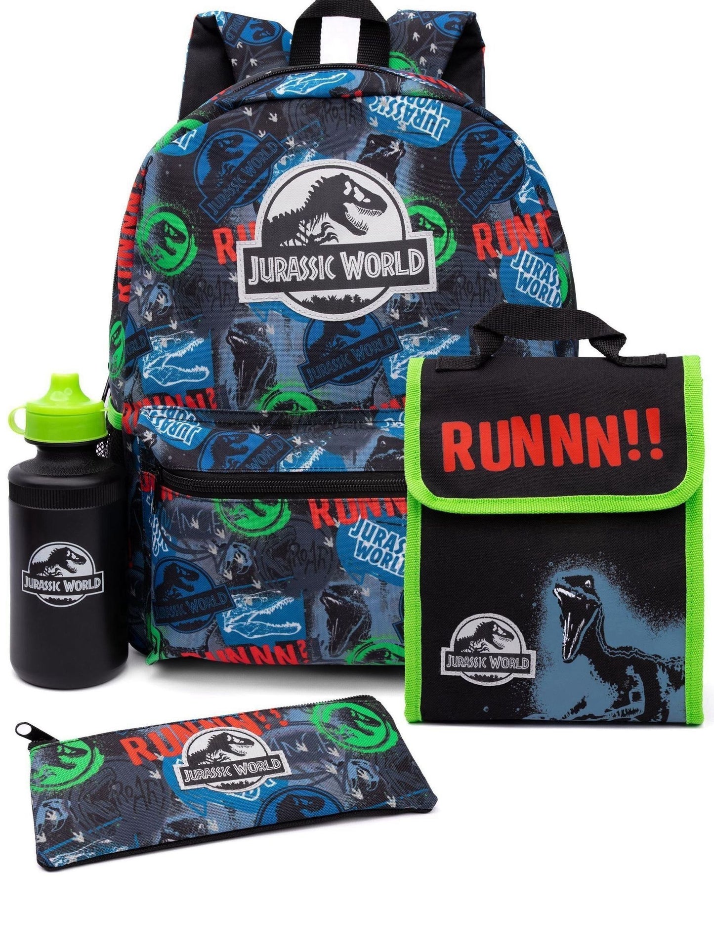 Vanilla Underground Black Jurassic World 4 Piece Back To School Set image 1