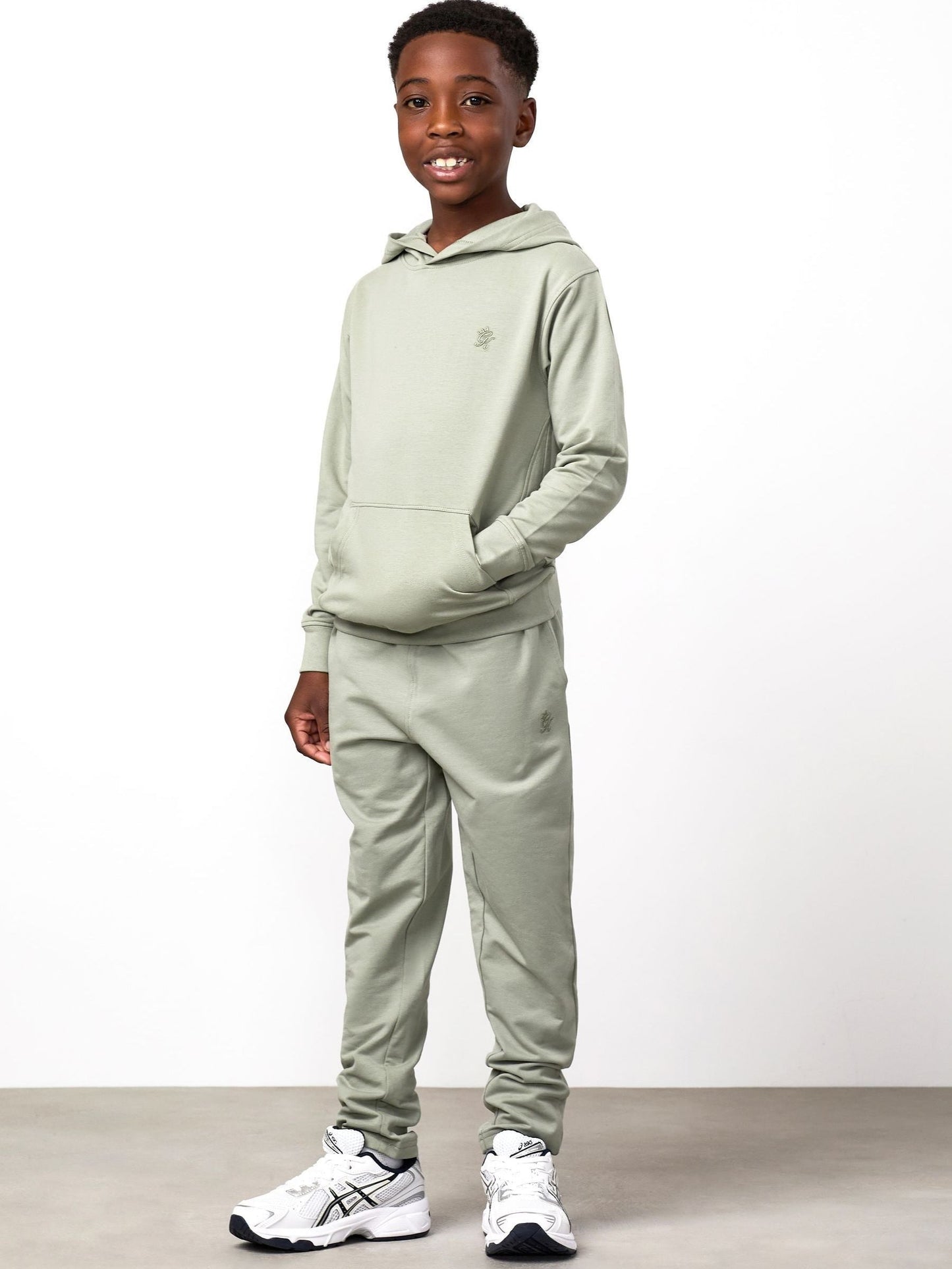 Dsiney Kidz - Gym King Green Victory Loopback Hoodie image 1