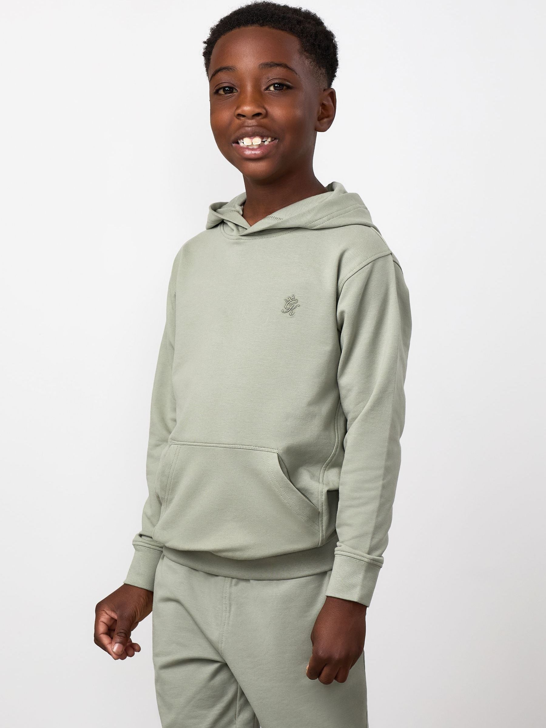 Dsiney Kidz - Gym King Green Victory Loopback Hoodie image 3