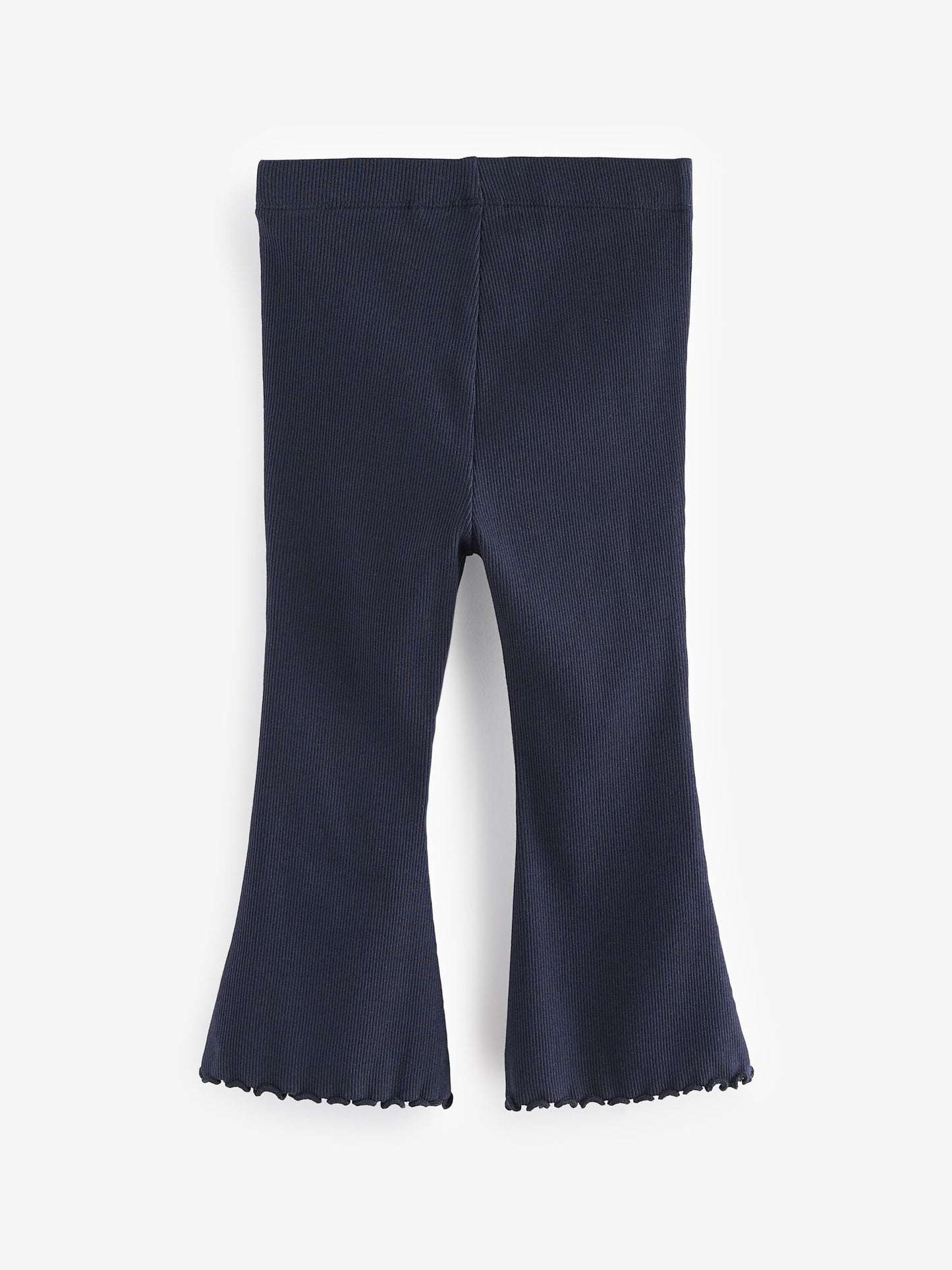 Navy Rib Flare Leggings (3mths-7yrs) image 6
