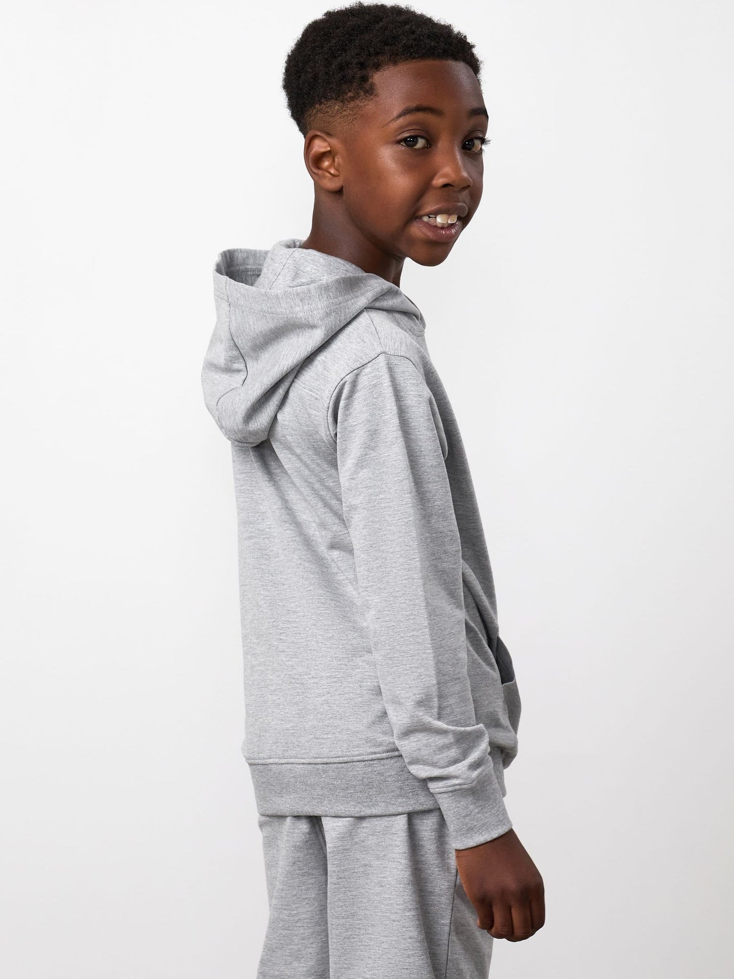 Dsiney Kidz - Gym King Grey Victory Loopback Hoodie image 2