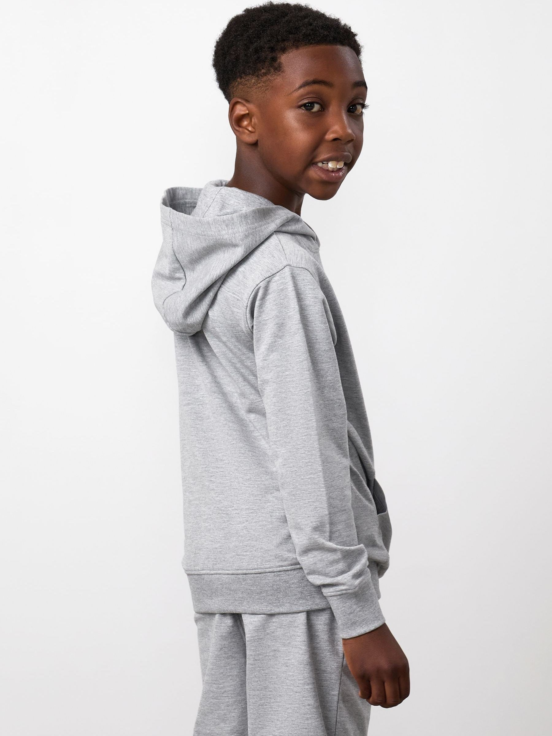 Dsiney Kidz - Gym King Grey Victory Loopback Hoodie image 2