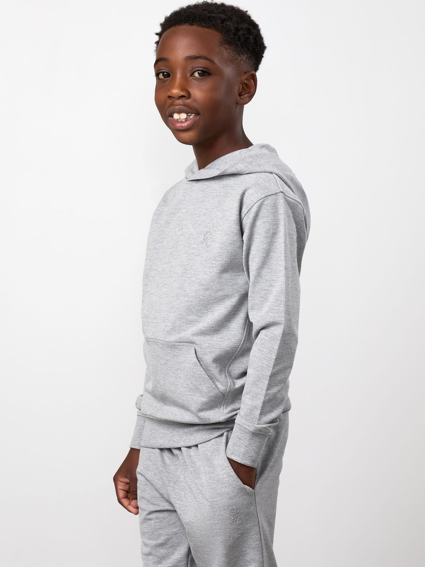 Dsiney Kidz - Gym King Grey Victory Loopback Hoodie image 3