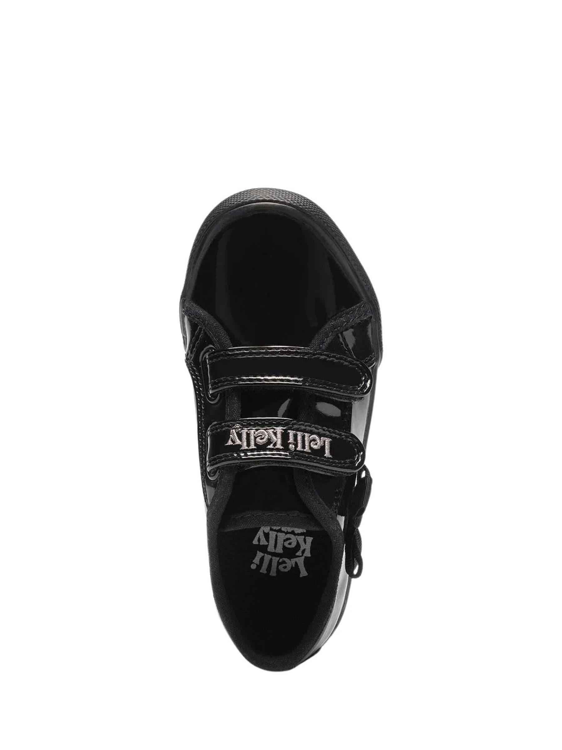 Lelli Kelly Black Hook and Loop Trainers image 2