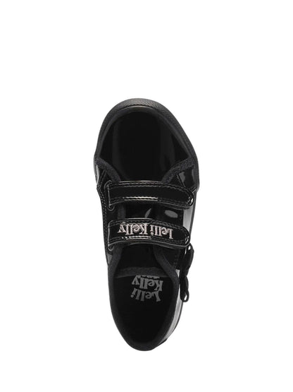 Lelli Kelly Black Hook and Loop Trainers image 2