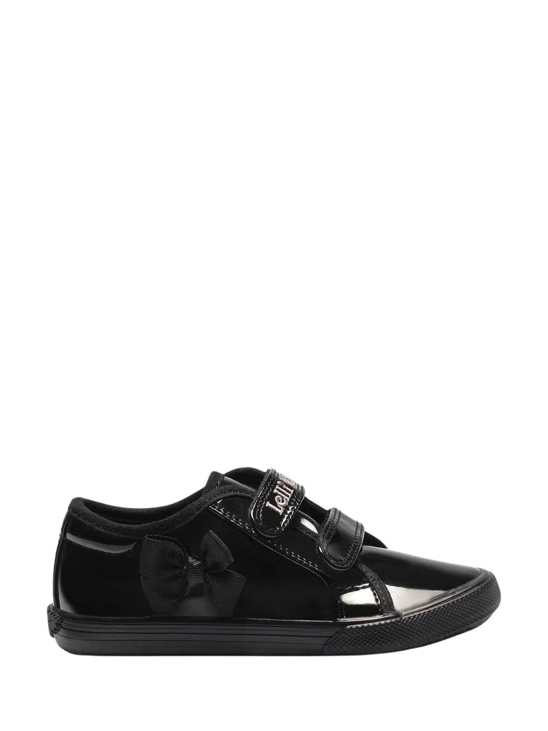 Lelli Kelly Black Hook and Loop Trainers image 4