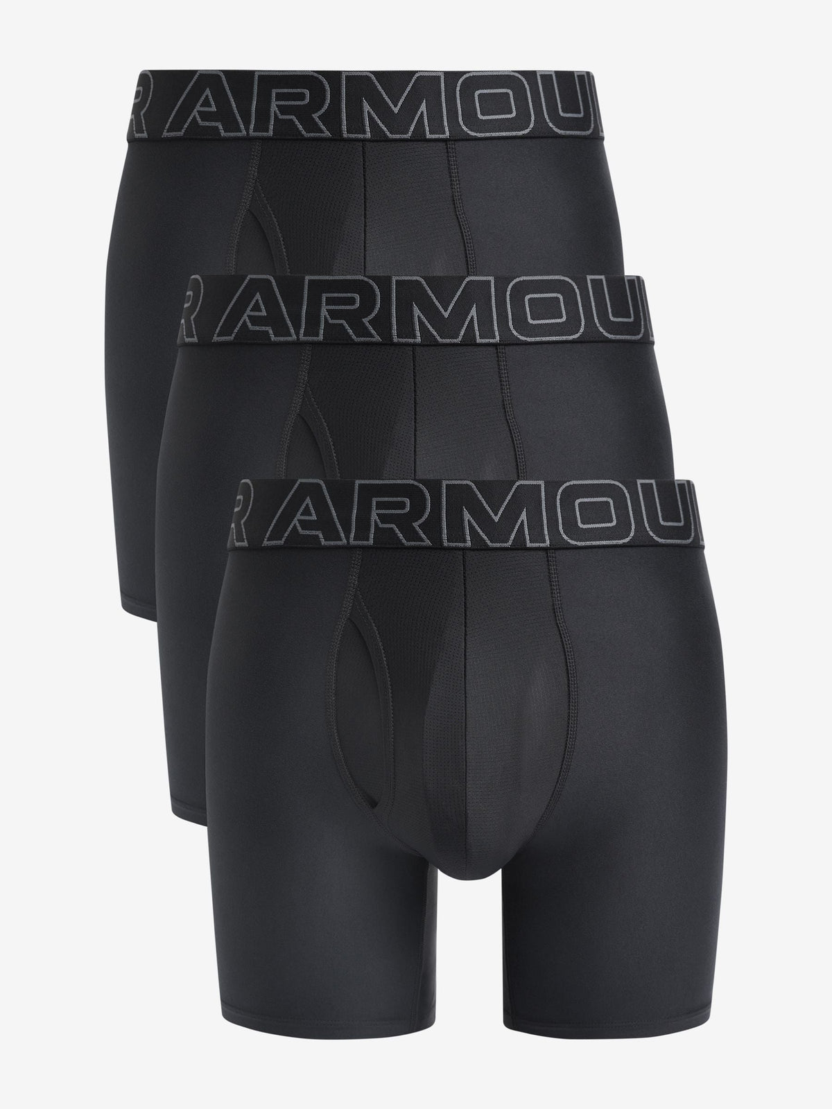 Dsiney Kidz - Under Armour Black Dark Tech Solid Briefs 3 Pack image 1