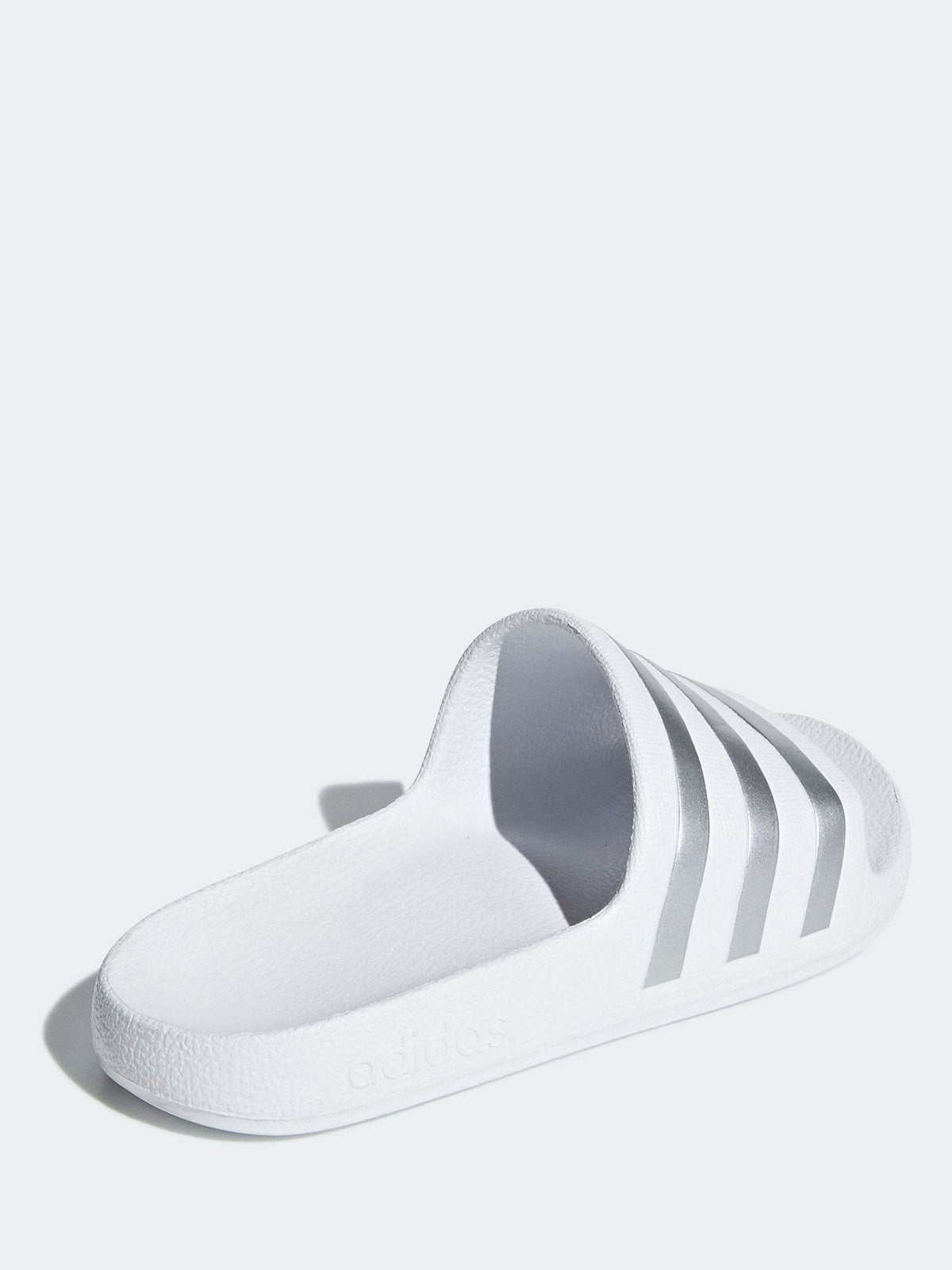 adidas White Adilette Kids Swim Sandals image 4