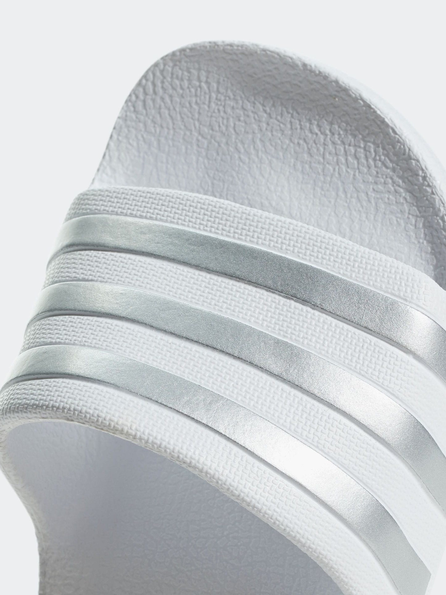 adidas White Adilette Kids Swim Sandals image 8