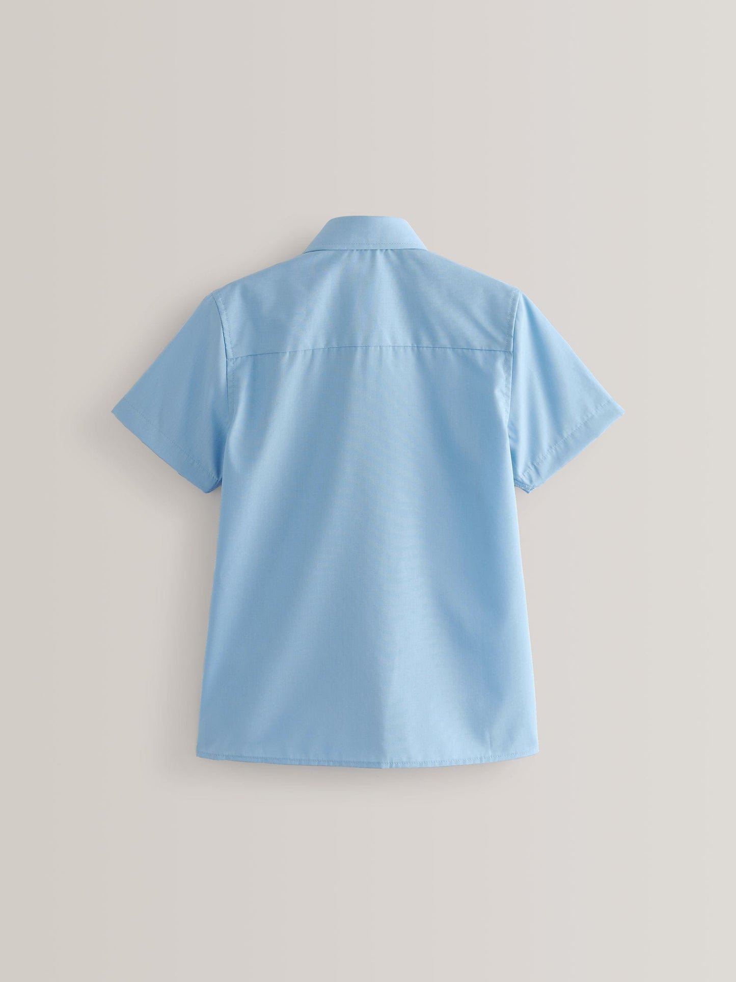 Dsiney Kidz - Blue Regular Fit Short Sleeve School 2 Pack Shirts (3-17yrs) image 3