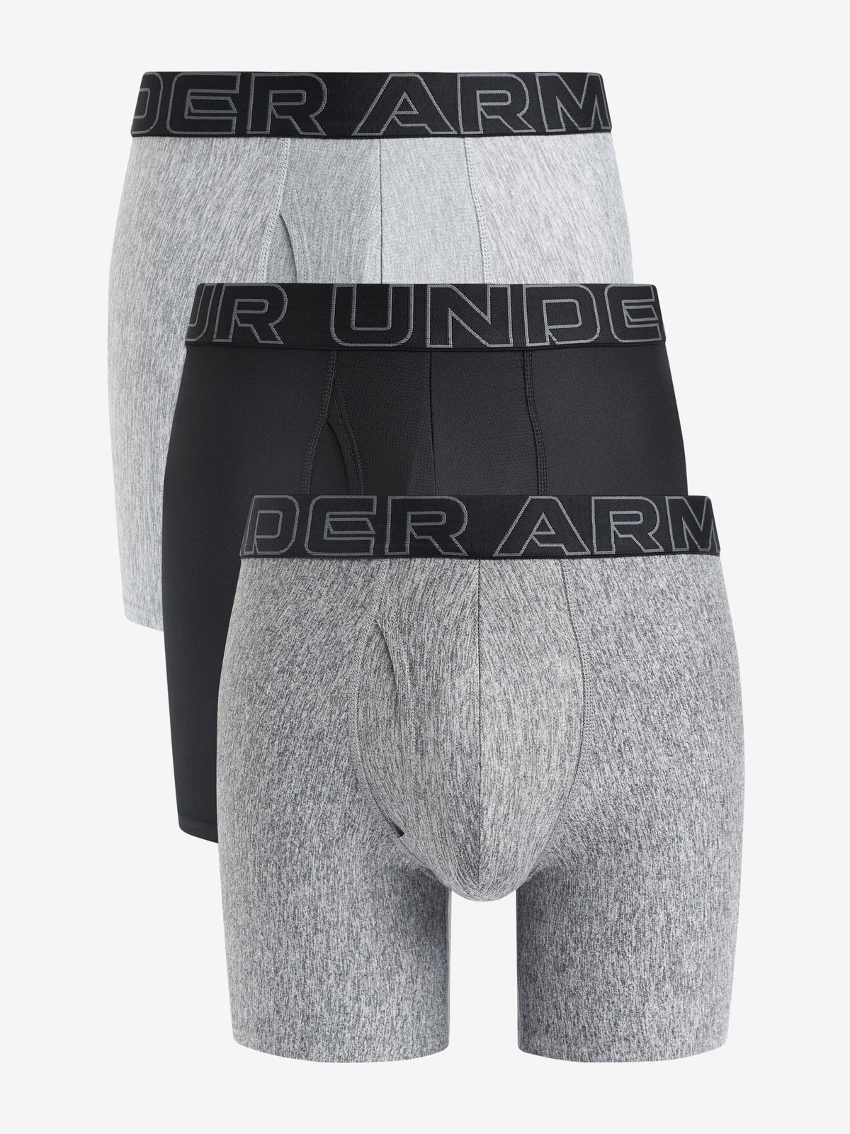 Dsiney Kidz - Under Armour Grey Tech Solid Briefs 3 Pack image 1