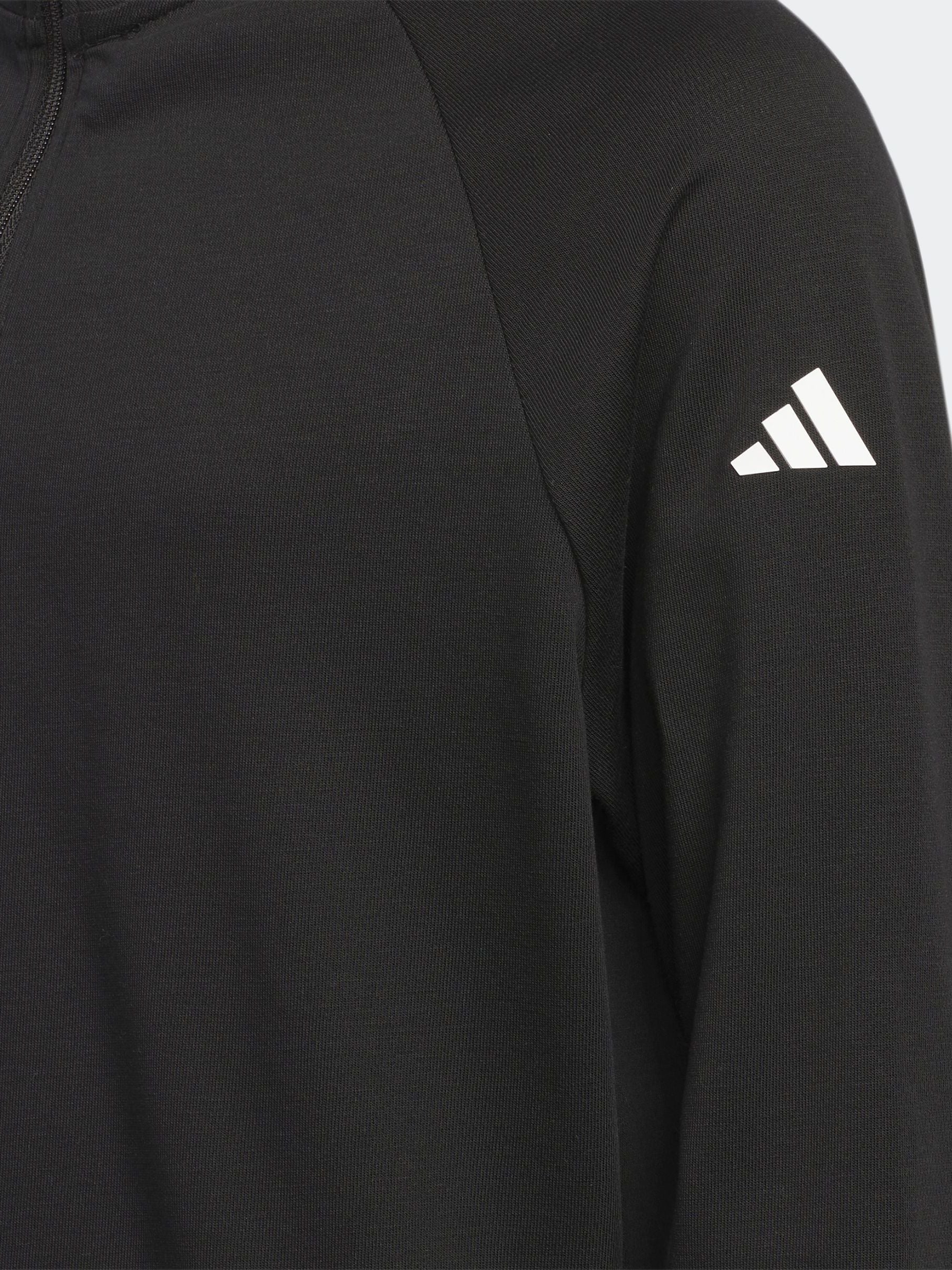 Dsiney Kidz - adidas Golf Black 1/4-Zip Layer Pullover Sweatshirt image 3