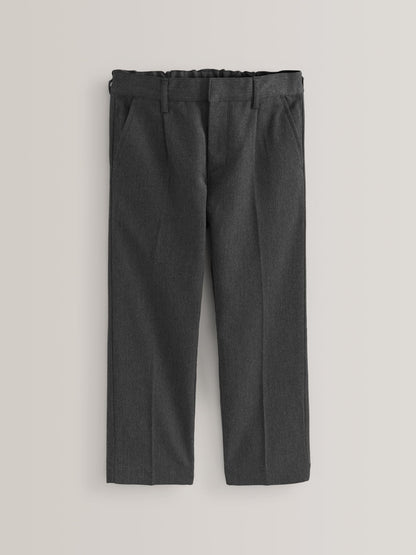 Dsiney Kidz - Grey Plus Waist School Pleat Front Trousers (3-17yrs) image 1