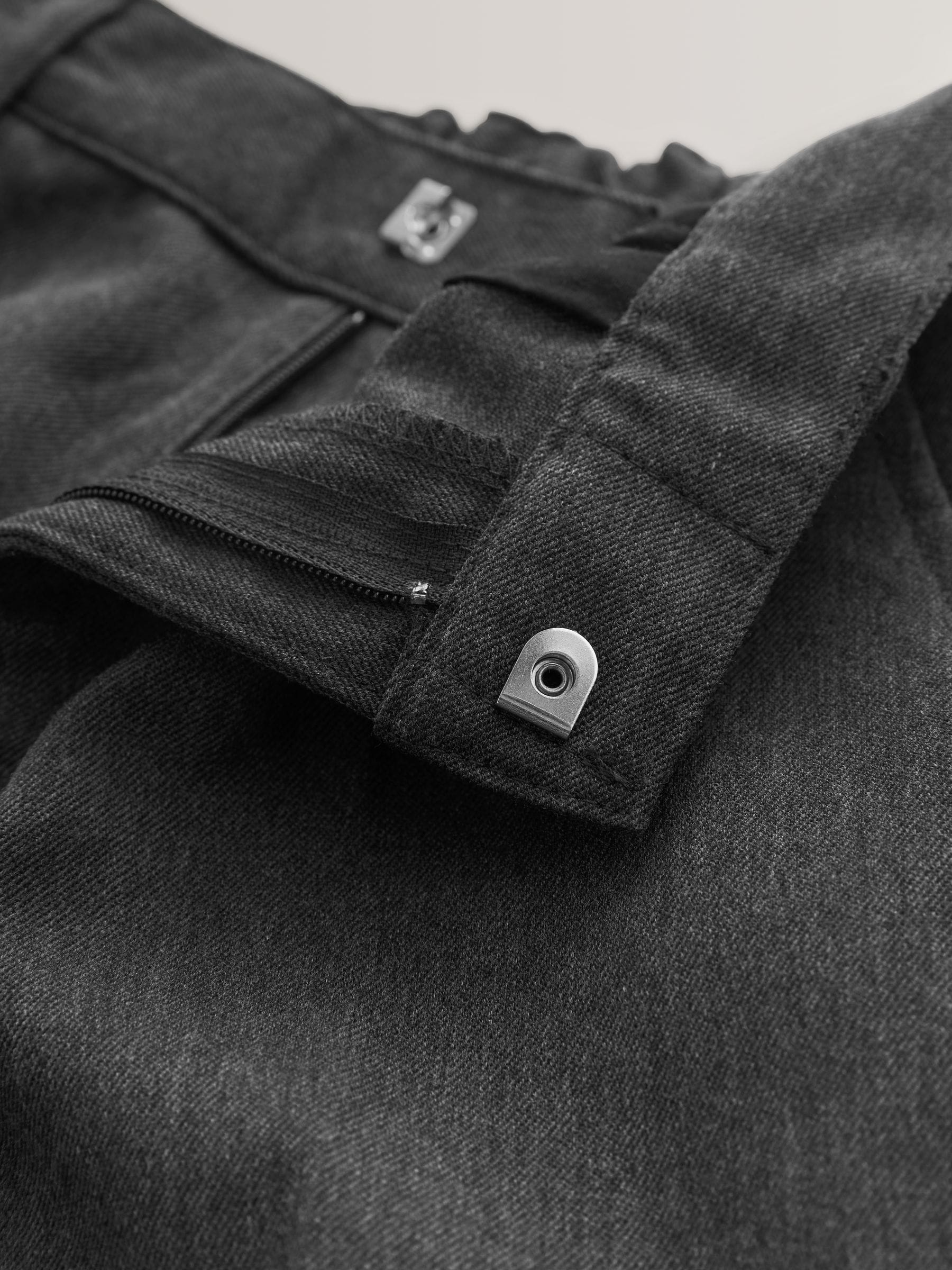 Dsiney Kidz - Grey Plus Waist School Pleat Front Trousers (3-17yrs) image 3