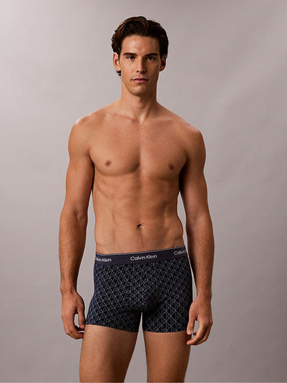 Dsiney Kidz - Calvin Klein Blue Icon Cotton Denim Emblem Trunks image 1