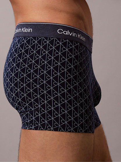Dsiney Kidz - Calvin Klein Blue Icon Cotton Denim Emblem Trunks image 2