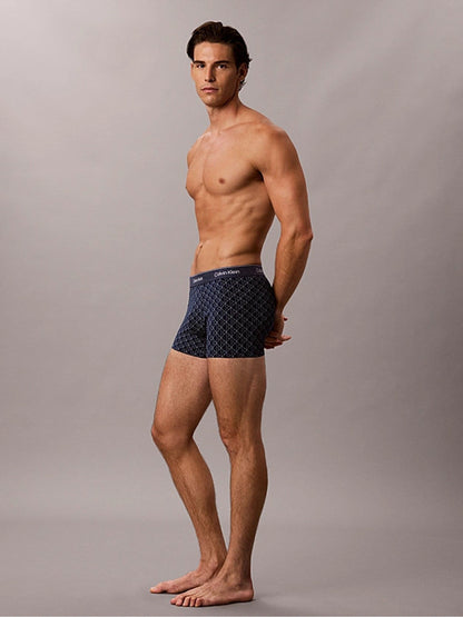 Dsiney Kidz - Calvin Klein Blue Icon Cotton Denim Emblem Trunks image 3