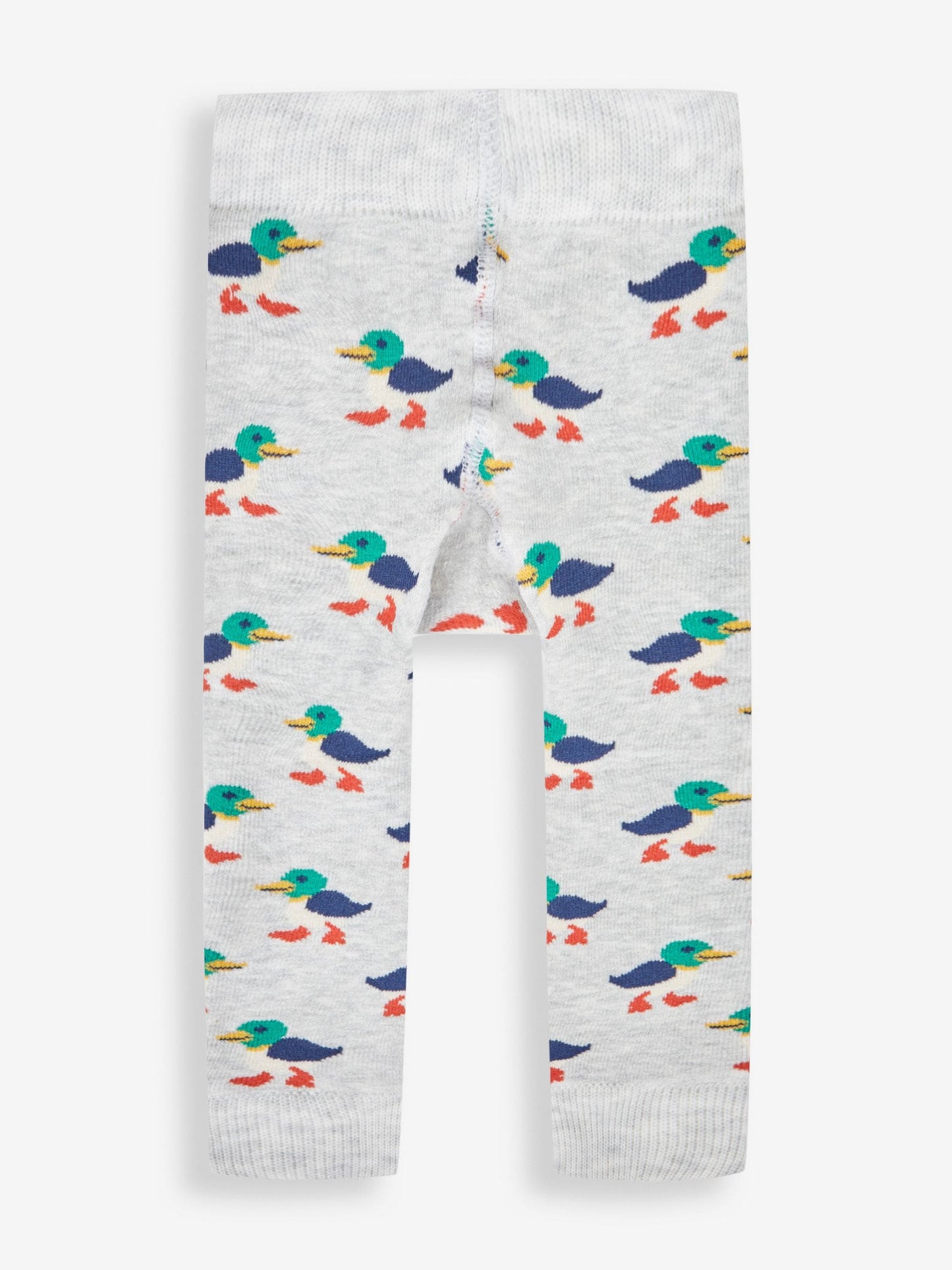 JoJo Maman Bébé Grey Duck Extra Thick Leggings image 1