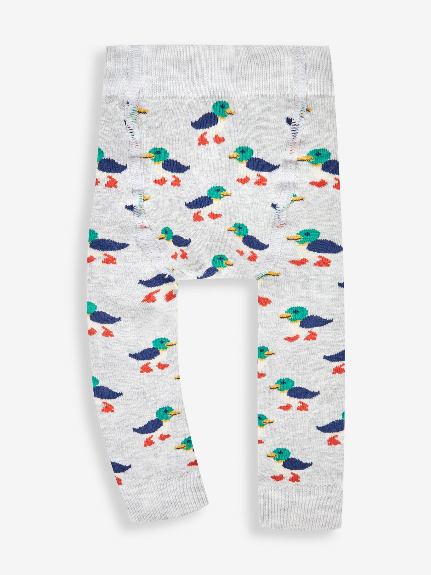 JoJo Maman Bébé Grey Duck Extra Thick Leggings image 2