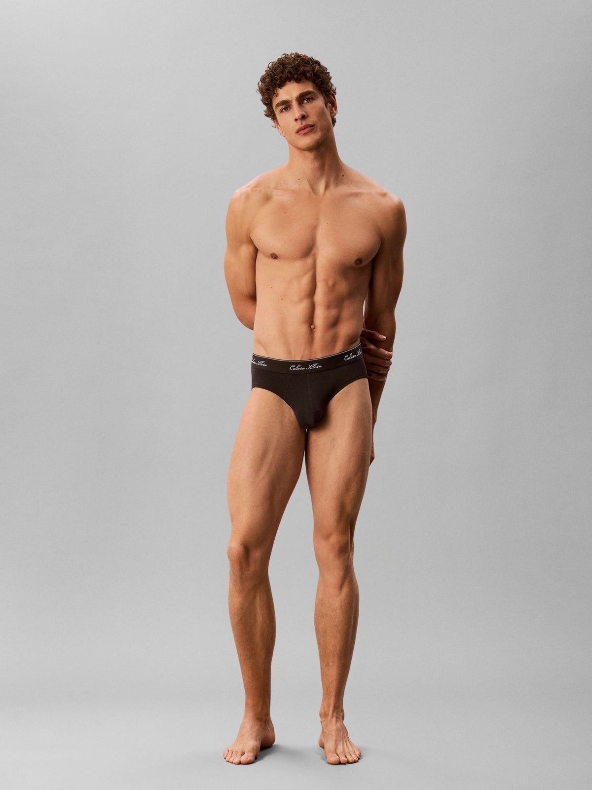 Dsiney Kidz - Calvin Klein Black Hip Briefs 3 Pack image 4