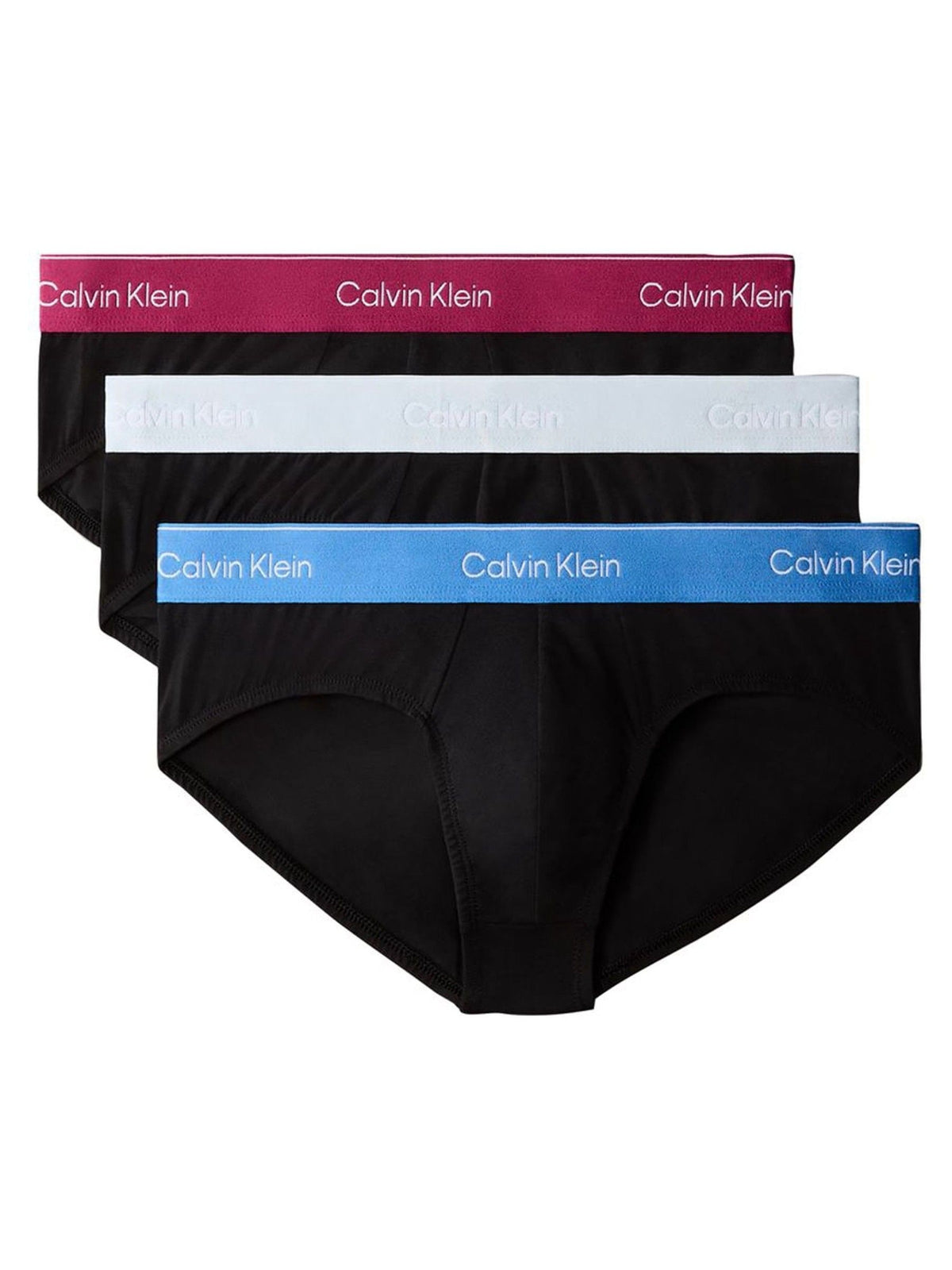 Dsiney Kidz - Calvin Klein Blue/White/Red Hip Briefs 3 Pack image 1