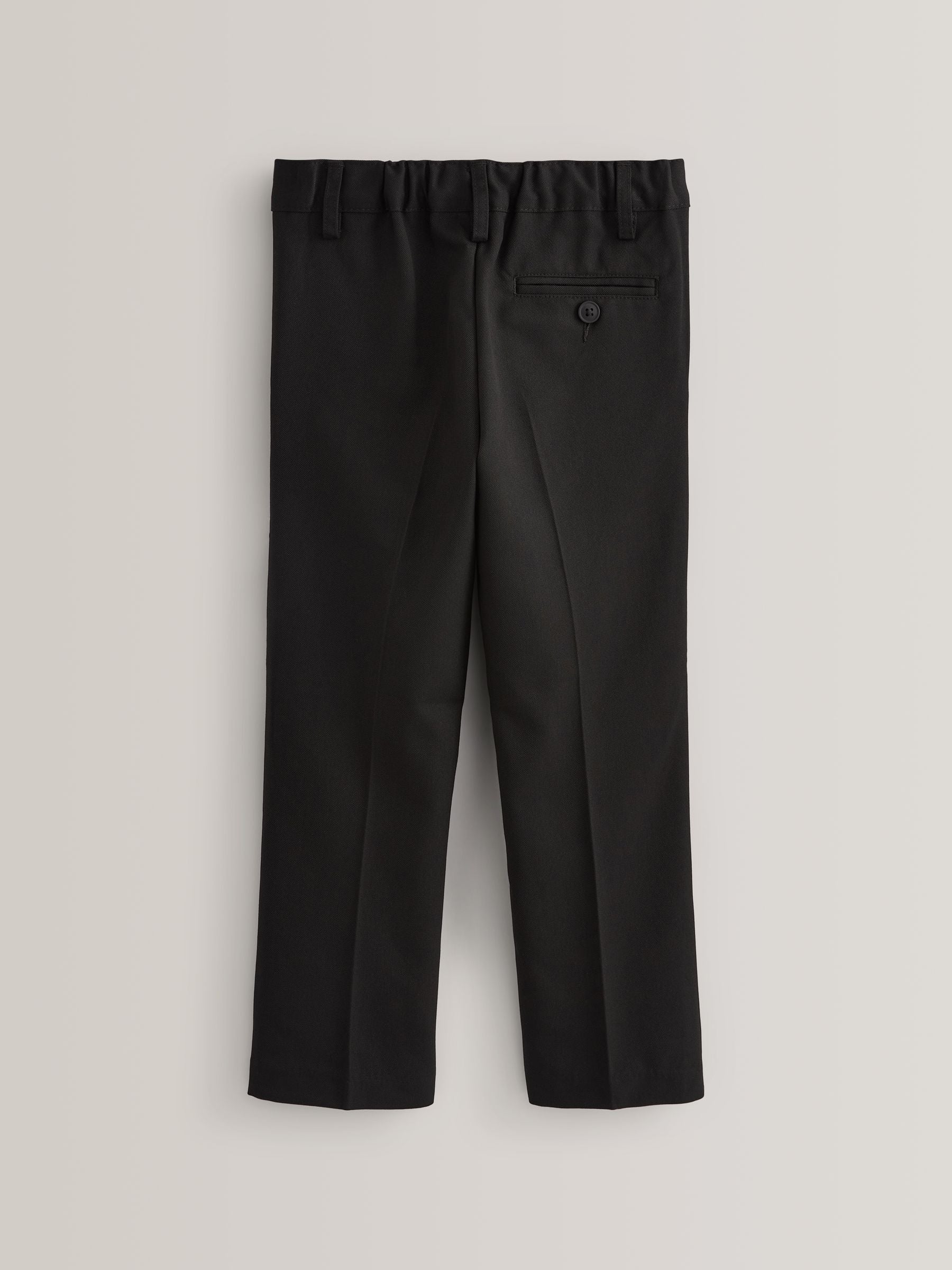 Dsiney Kidz - Black Regular Waist School Pleat Front Trousers (3-17yrs) image 6