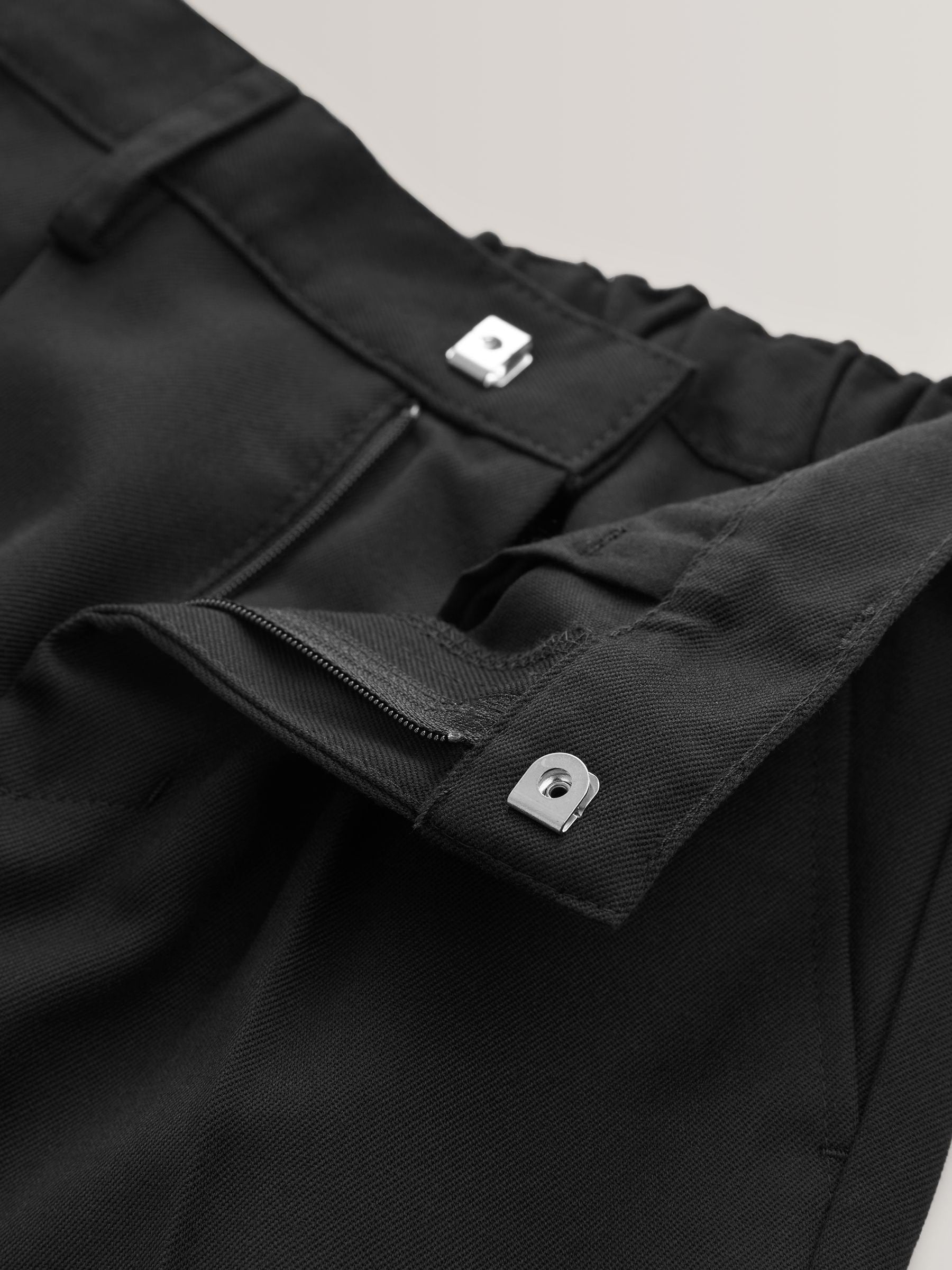 Dsiney Kidz - Black Regular Waist School Pleat Front Trousers (3-17yrs) image 7