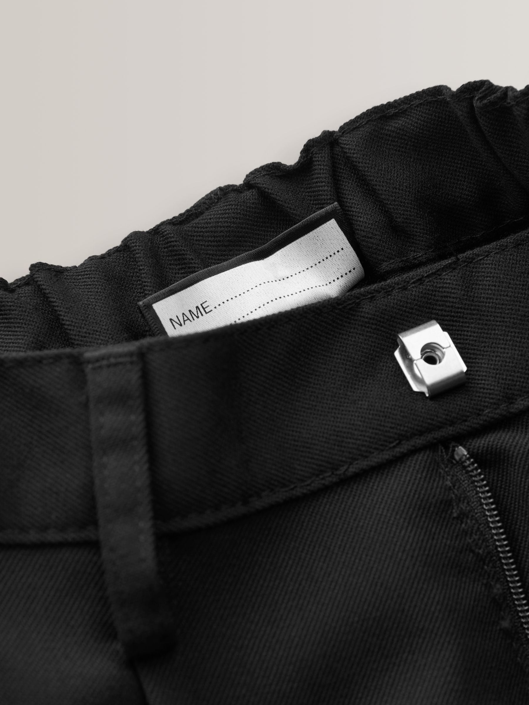 Dsiney Kidz - Black Regular Waist School Pleat Front Trousers (3-17yrs) image 9