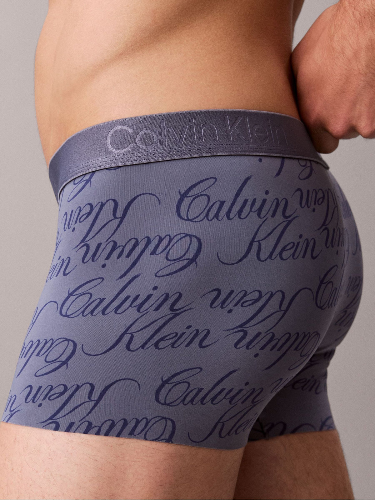 Dsiney Kidz - Calvin Klein Blue Low Rise Trunks - CK Black image 3