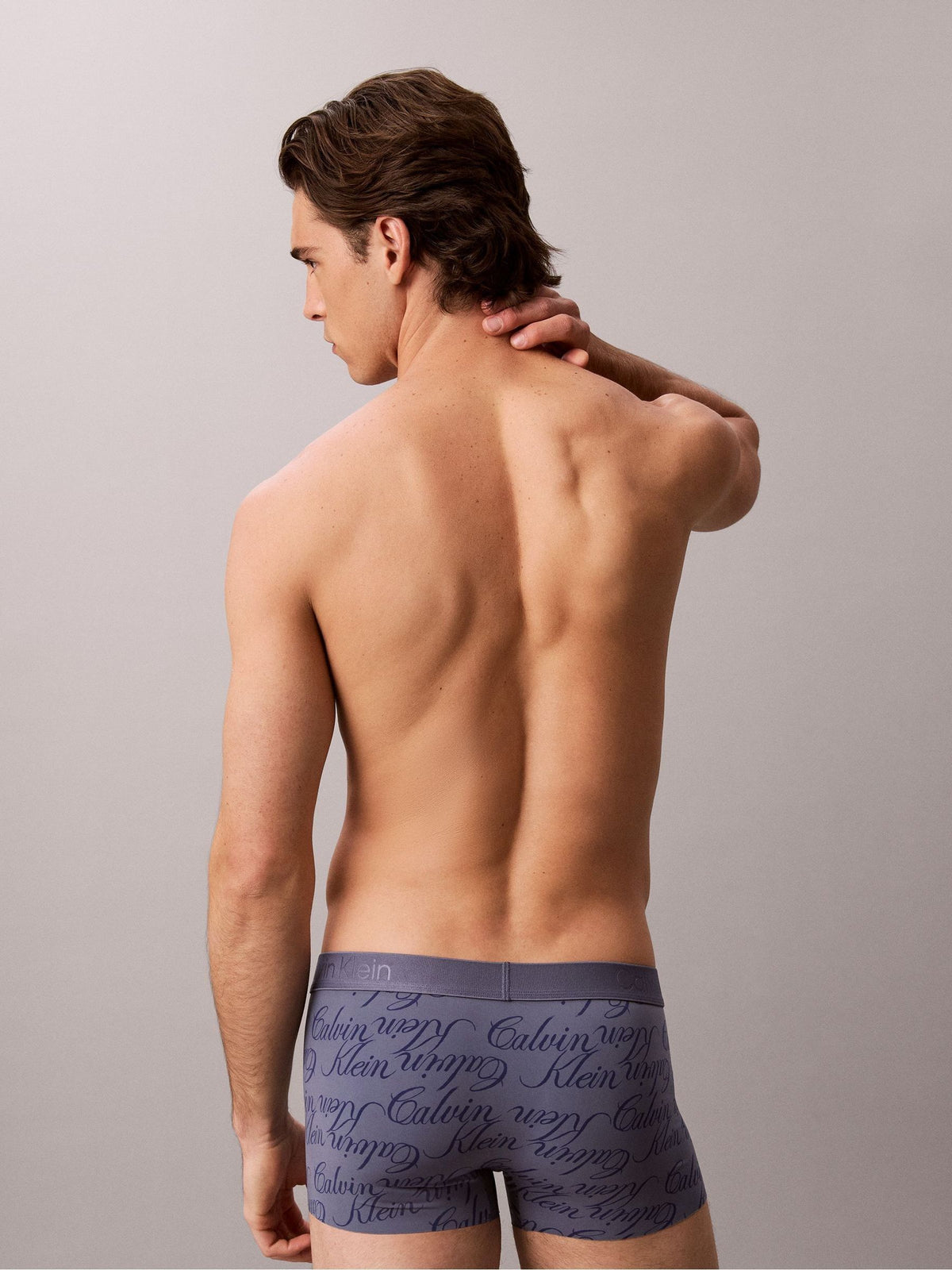 Dsiney Kidz - Calvin Klein Blue Low Rise Trunks - CK Black image 4