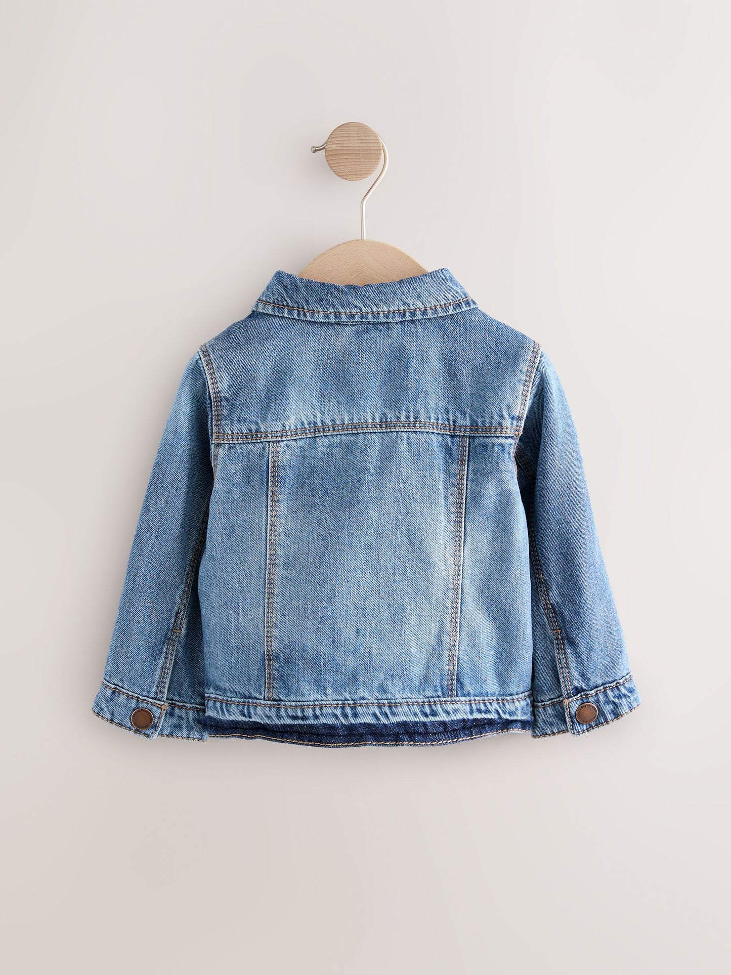 Dsiney Kidz - Mid Blue Denim Western 100% Cotton Jacket (3mths-7yrs) image 5