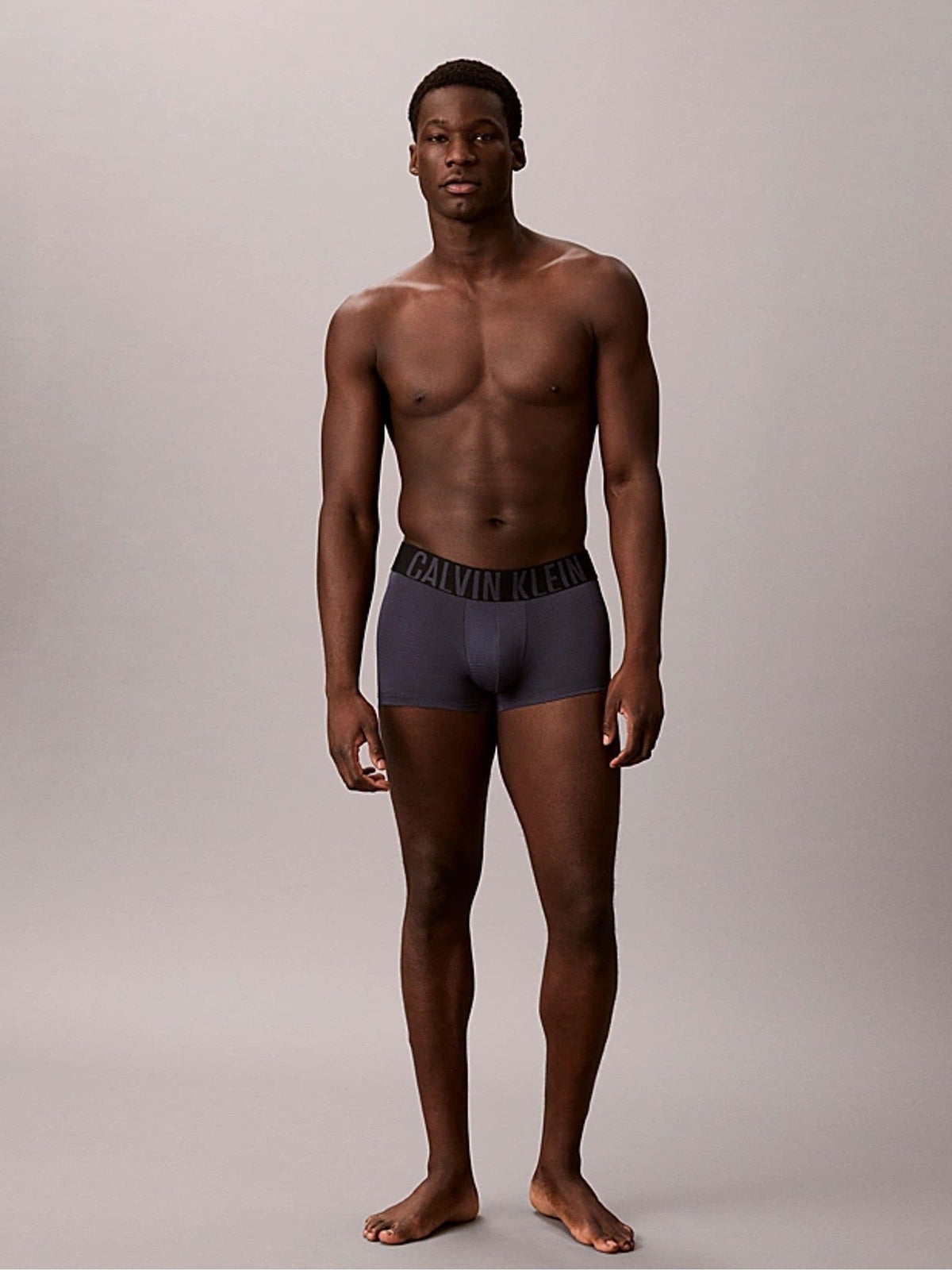 Dsiney Kidz - Calvin Klein Blue Low Rise Trunks 3 Pack - Intense Power Air image 2