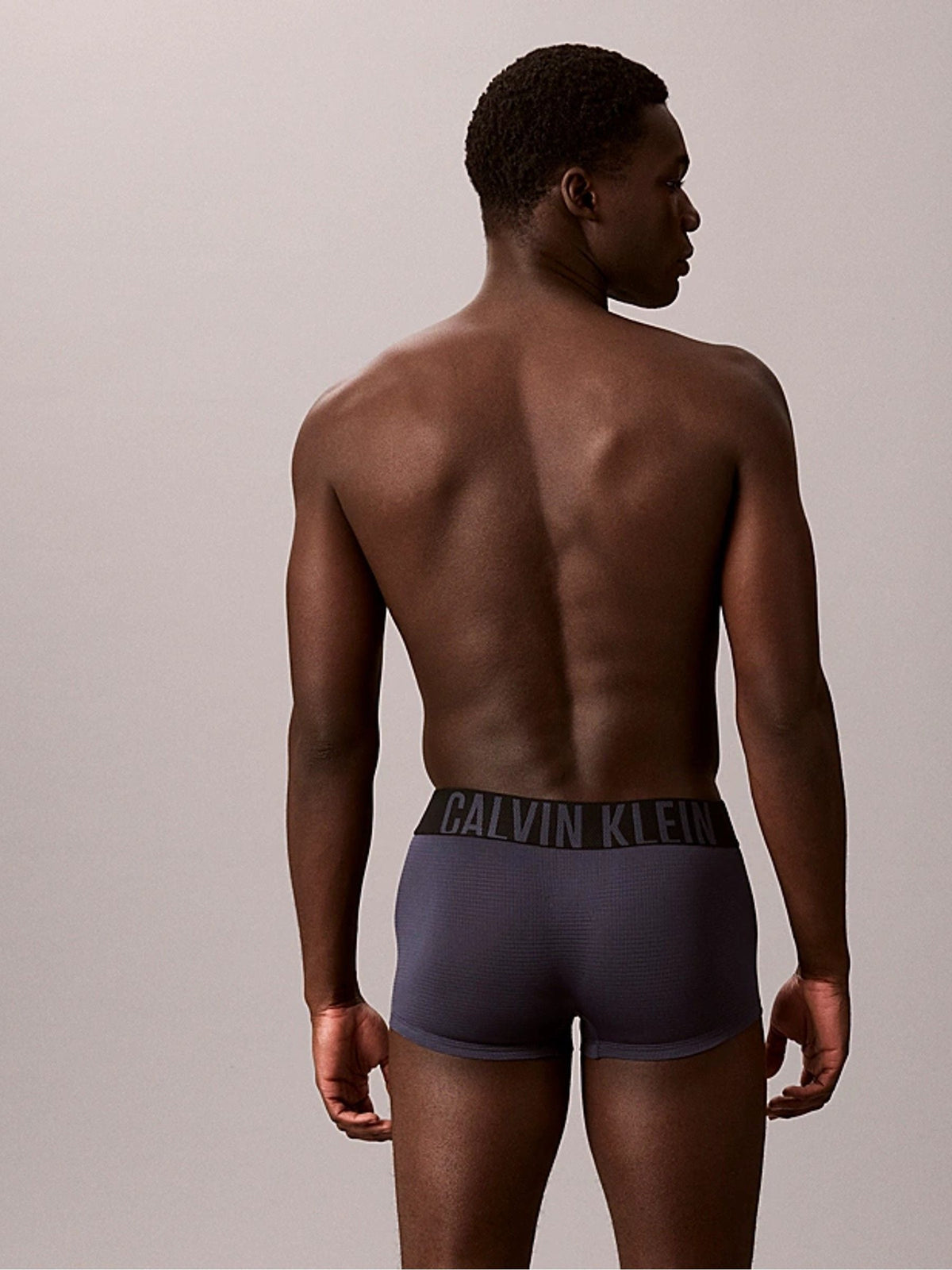 Dsiney Kidz - Calvin Klein Blue Low Rise Trunks 3 Pack - Intense Power Air image 3