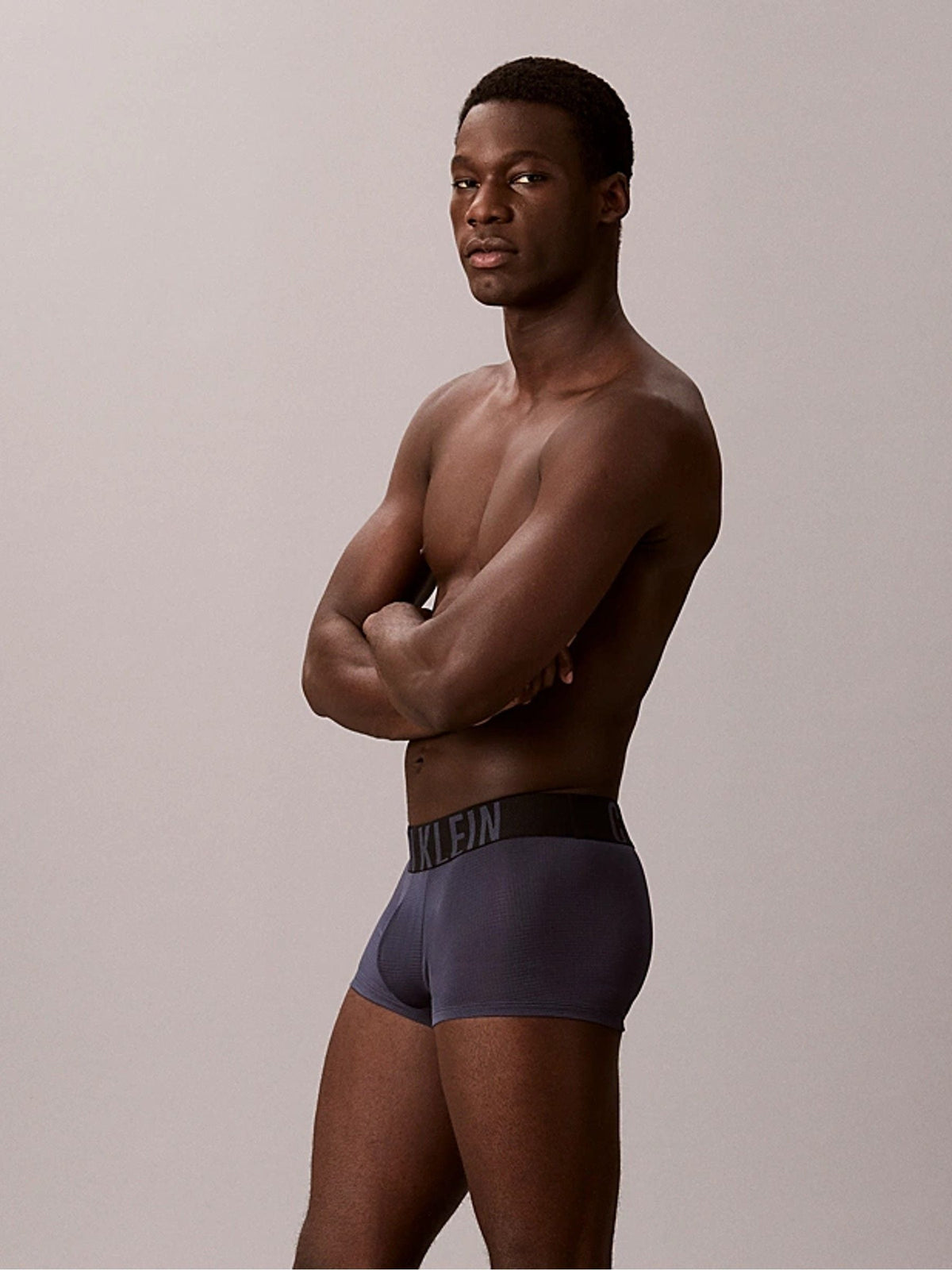 Dsiney Kidz - Calvin Klein Blue Low Rise Trunks 3 Pack - Intense Power Air image 4