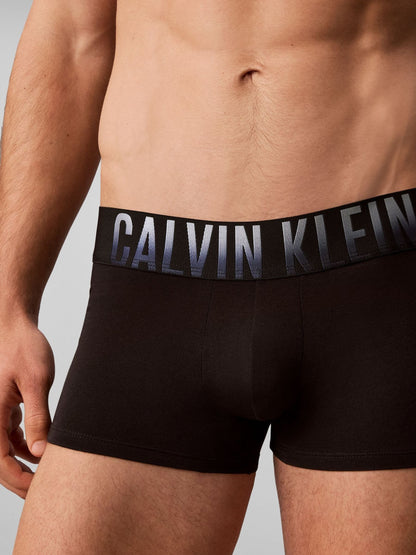 Dsiney Kidz - Calvin Klein Grey/Red/Blue Graphic Monogram Cotton Stretch Trunks 3 Pack image 5