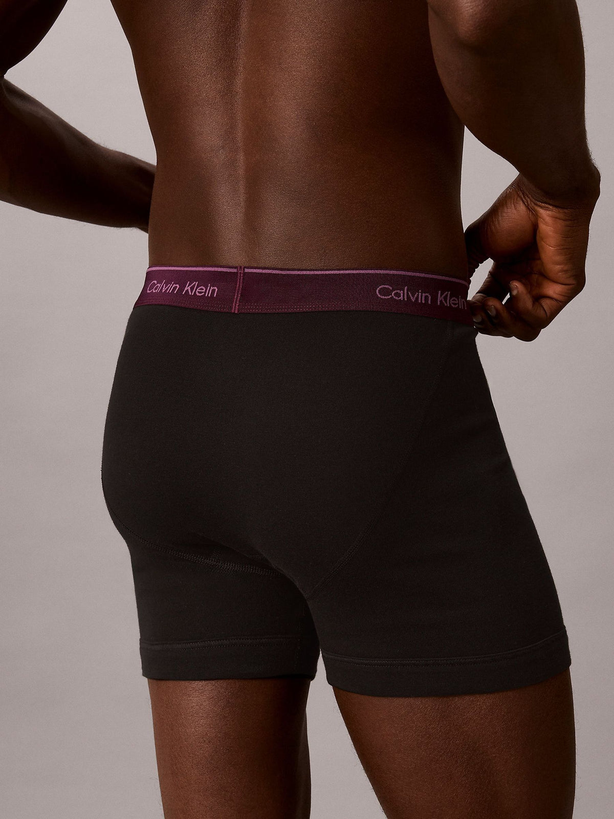 Dsiney Kidz - Calvin Klein Black Cotton Classics Boxer Briefs 5 Pack image 3