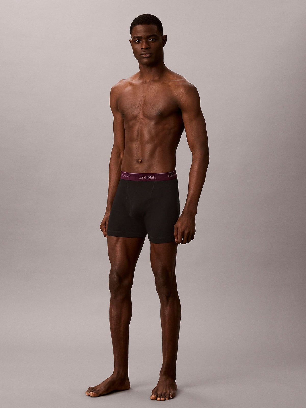 Dsiney Kidz - Calvin Klein Black Cotton Classics Boxer Briefs 5 Pack image 4