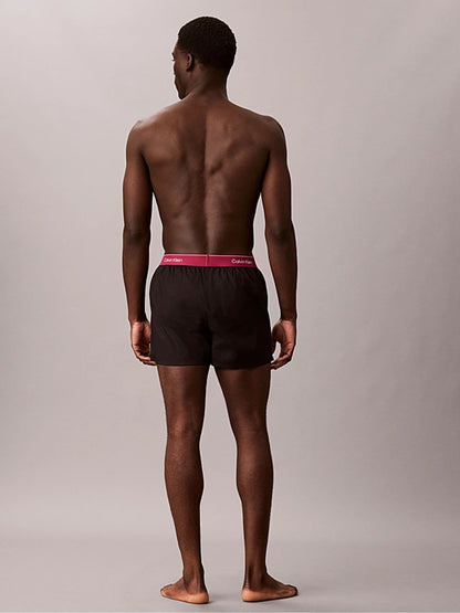 Dsiney Kidz - Calvin Klein Red Slim Icon Cotton Stretch Boxers 3 Pack image 3