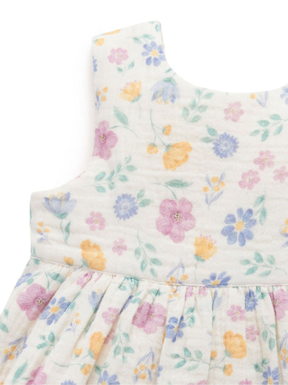Purebaby Pink Sofia Bow Dress image 4