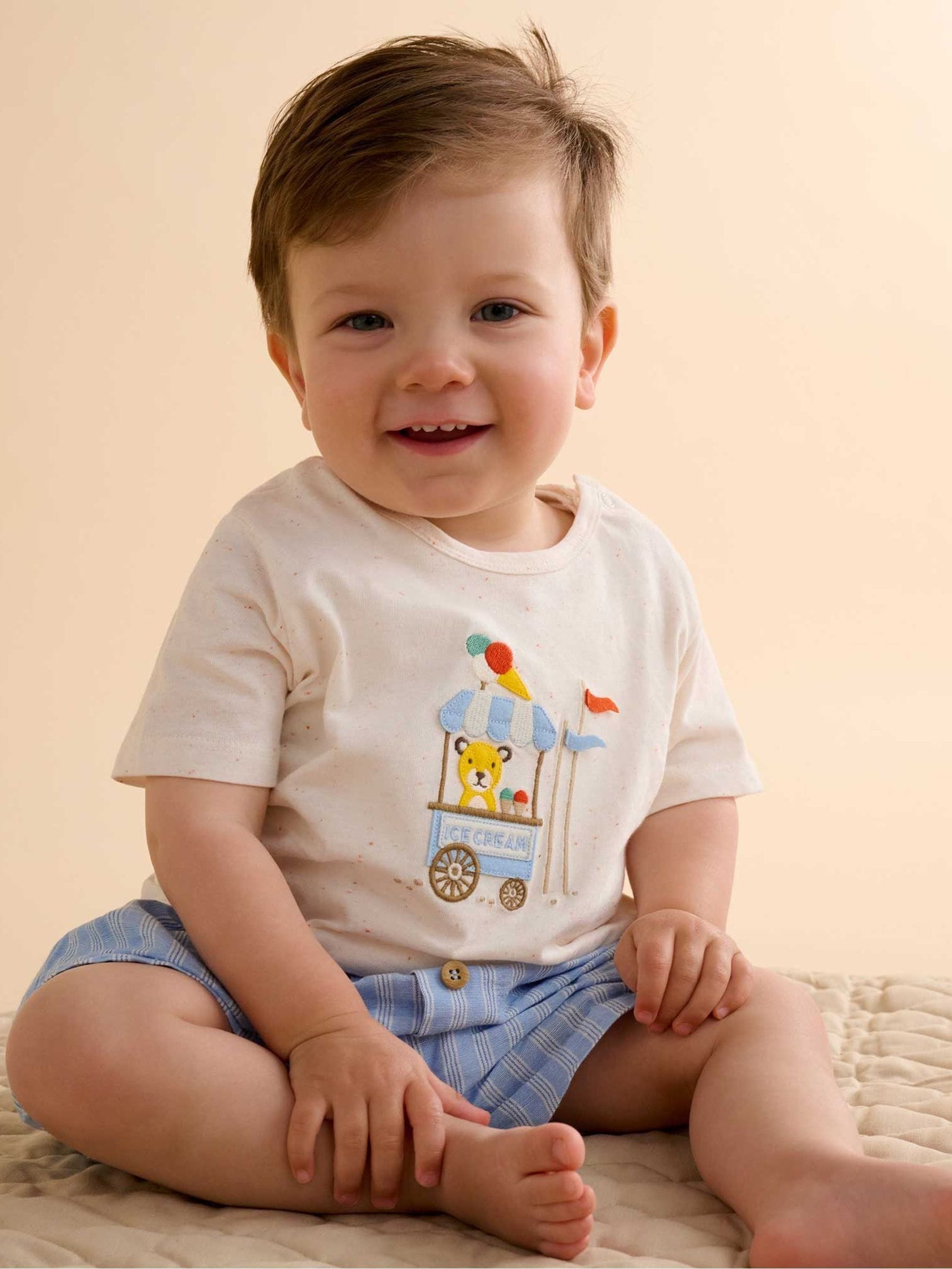 Purebaby White Ice Cream Cart Set image 1