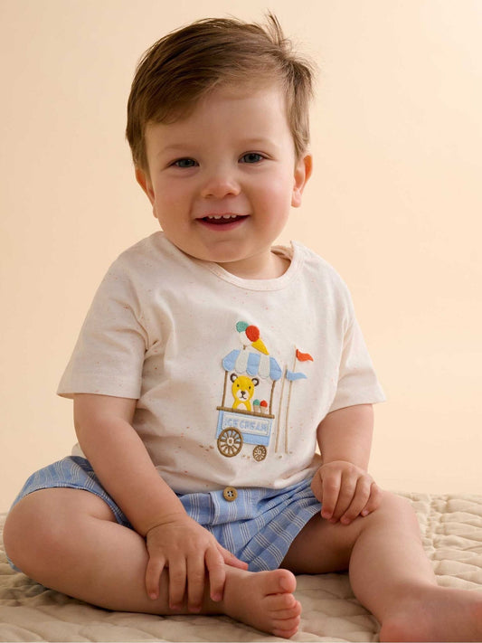 Purebaby White Ice Cream Cart Set image 1