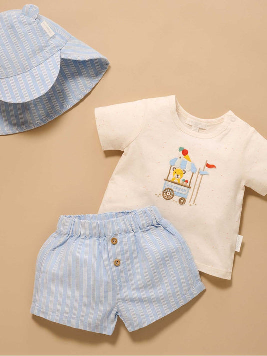 Purebaby White Ice Cream Cart Set image 2