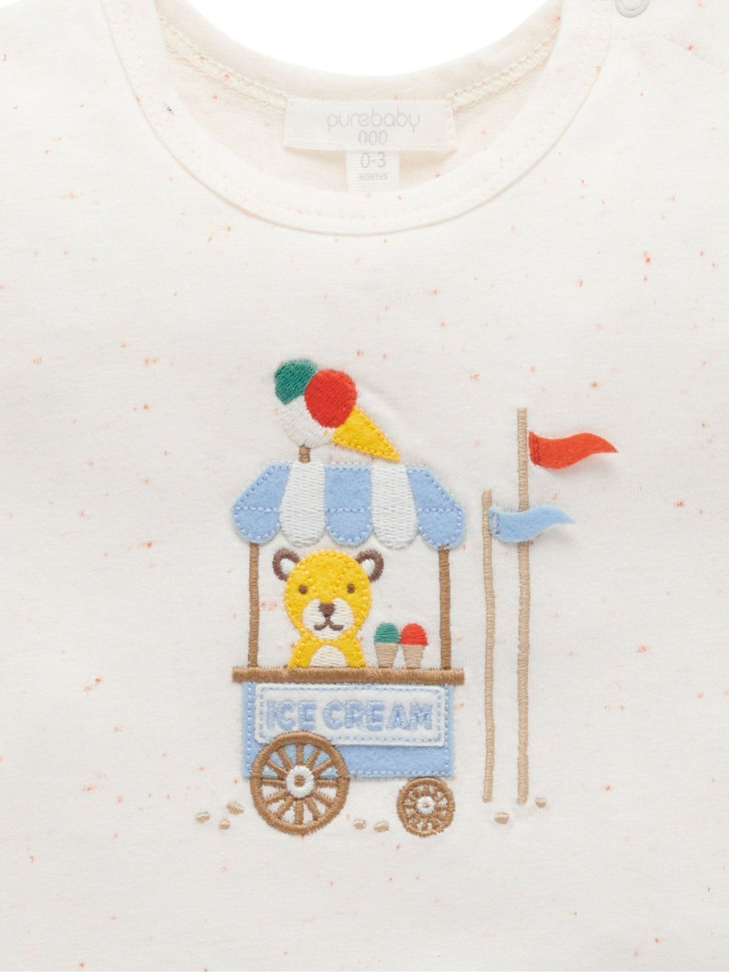 Purebaby White Ice Cream Cart Set image 4