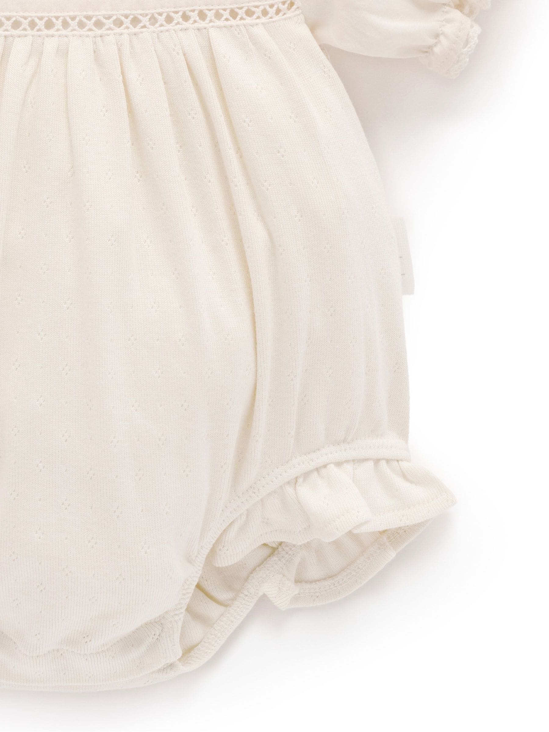 Purebaby Nude Embroidered Bodysuit Set image 4