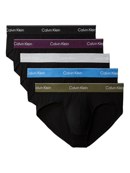Dsiney Kidz - Calvin Klein Purple Briefs 5 Pack - Icon Cotton Stretch image 1