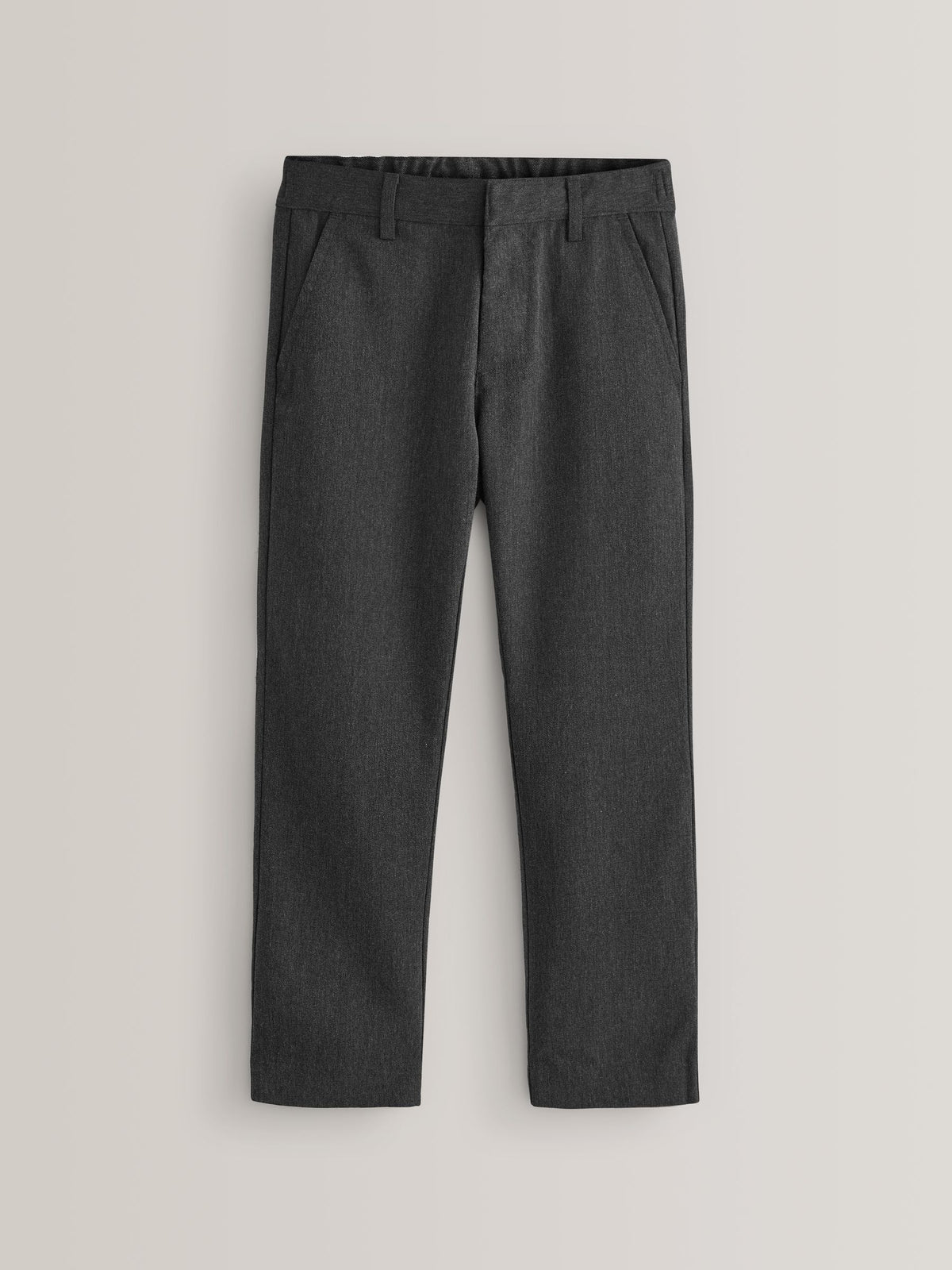 Dsiney Kidz - Grey Regular Waist Straight Leg School Trousers (3-17yrs) image 1