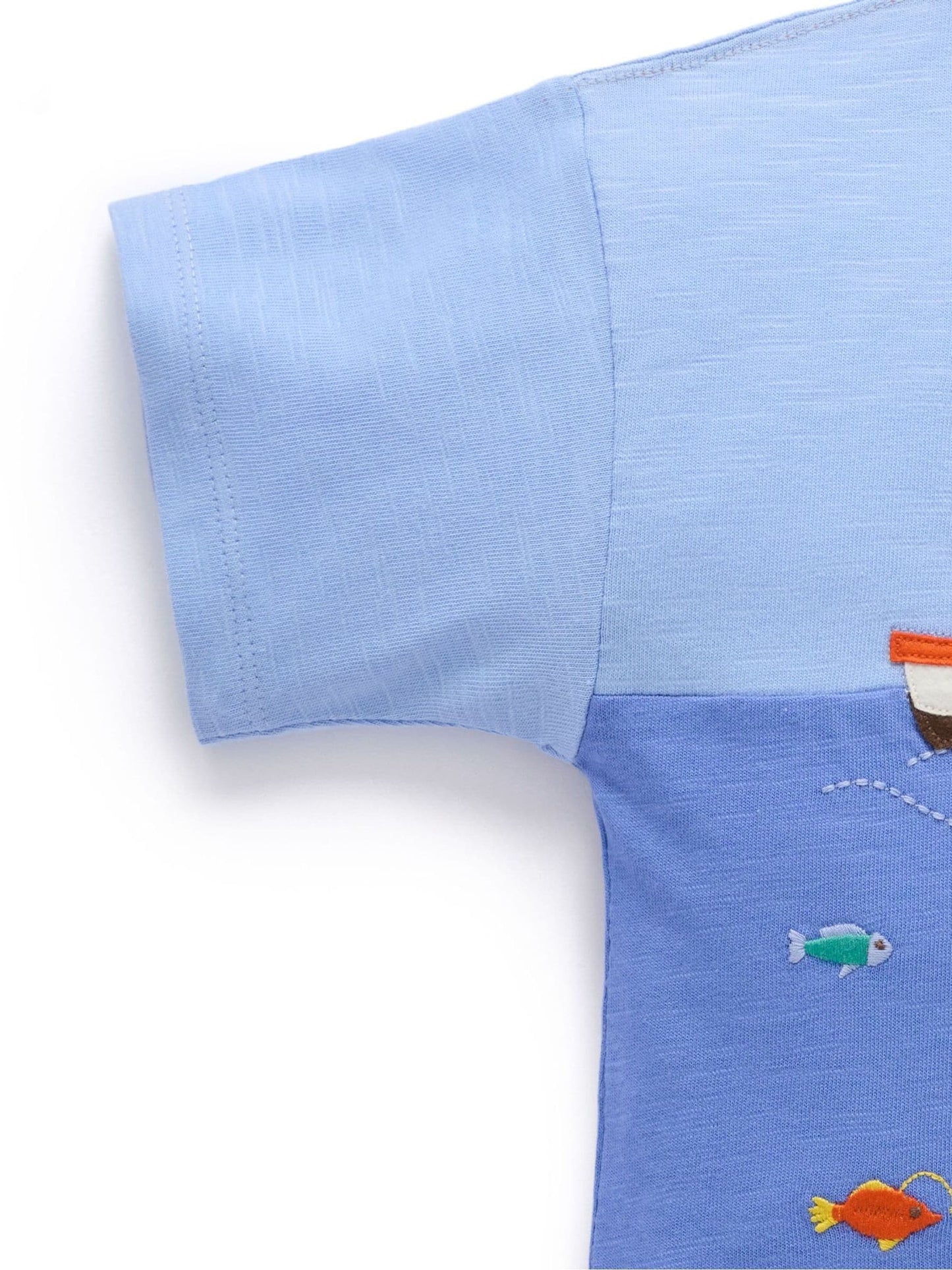Purebaby Blue Ocean Relaxed T-Shirt image 4