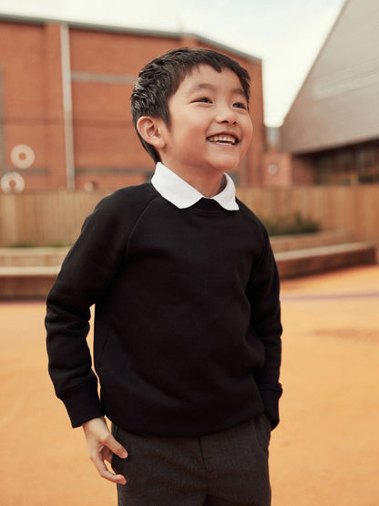 Dsiney Kidz - Black Crew Neck School Sweater (3-16yrs) image 1