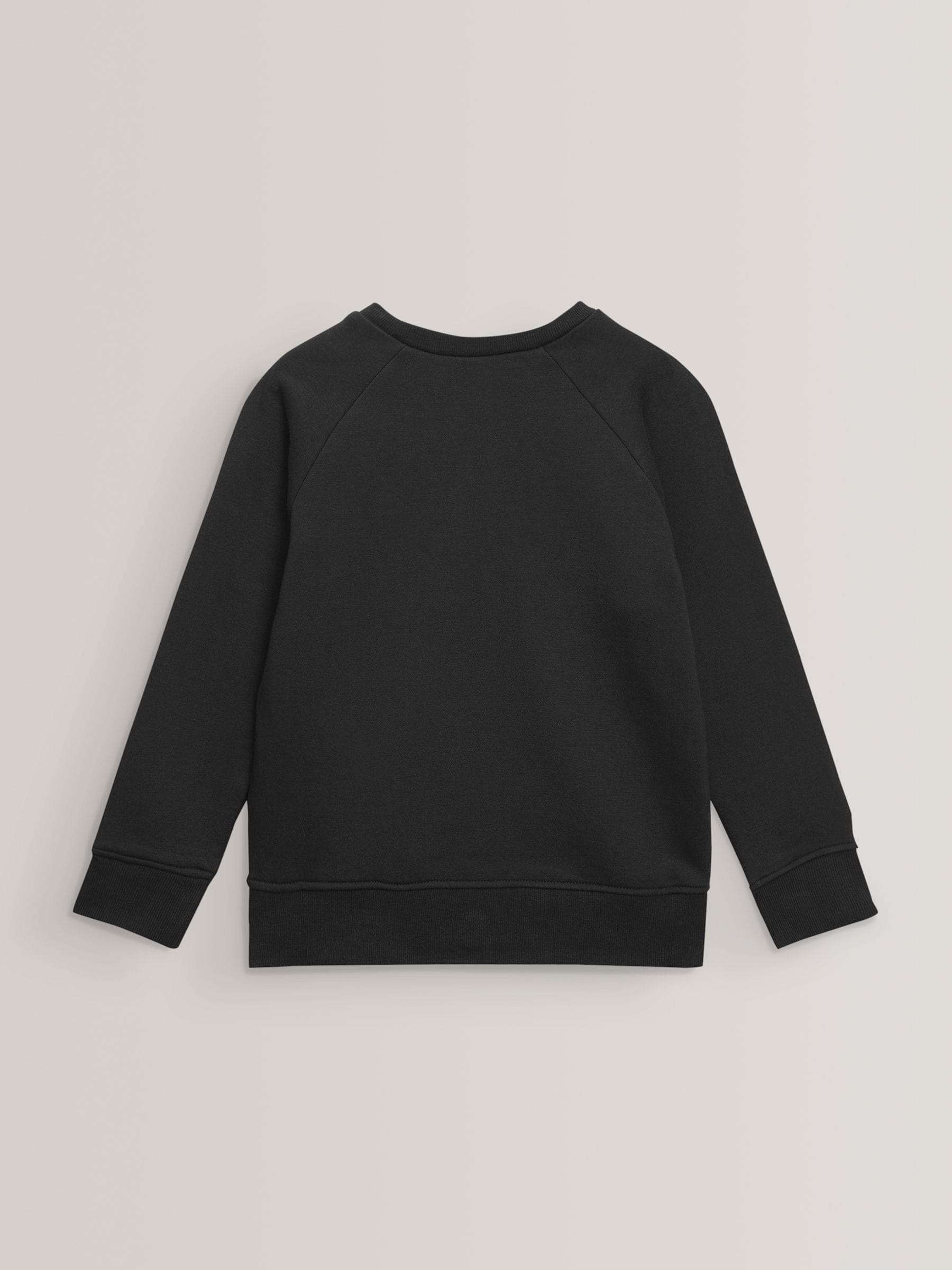 Dsiney Kidz - Black Crew Neck School Sweater (3-16yrs) image 3