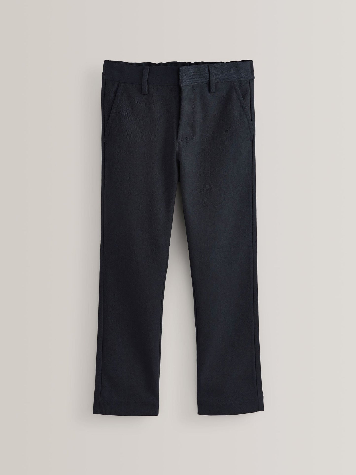 Dsiney Kidz - Navy Slim Waist Straight Leg School Trousers (3-17yrs) image 1